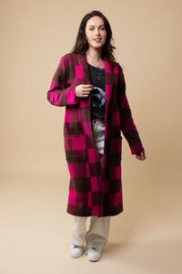 Charlo Bree Check Cardigan