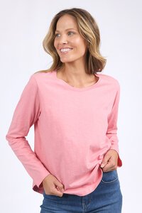 Elm Charm Pink Everyday LS Tee
