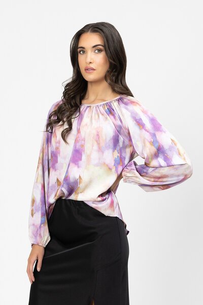 Seeking Lola Iris Watercolour United Top-new-Preen