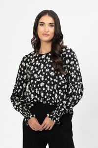 Seeking Lola Floral Wishful Top