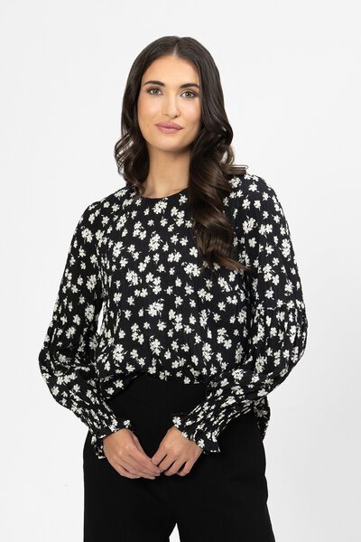 Seeking Lola Floral Wishful Top-new-Preen