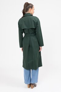Seeking Lola Tory Forest Trench Coat