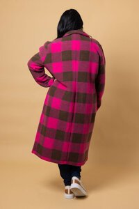 Charlo Bree Check Cardigan