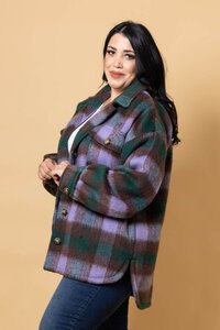 Charlo Charlie Check Shacket