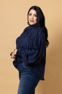 Charlo Jontee Long Sleeve Blouse