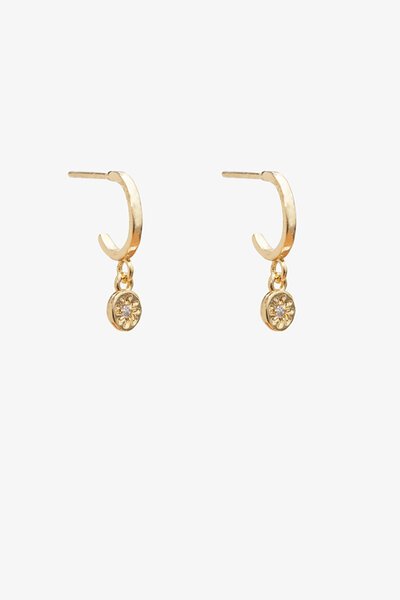 Antler Molly Petite Hoop Earring-new-Preen