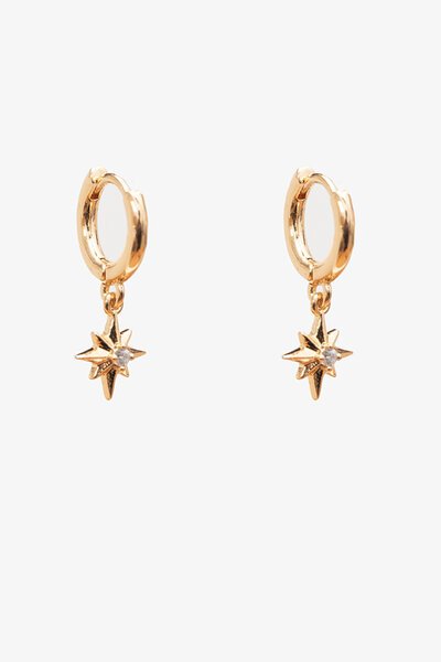 Antler Petite Star Huggie-new-Preen