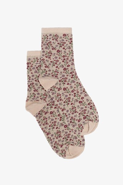 Antler Wild Flowers Socks-new-Preen