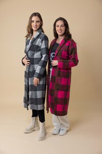 Charlo Bree Check Cardigan