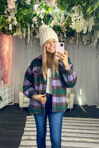 Charlo Charlie Check Shacket
