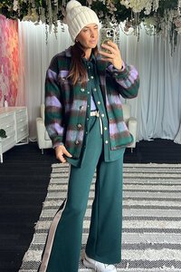 Charlo Charlie Check Shacket