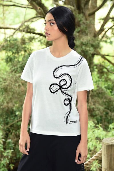 Coop Go With the Bow Tee-new-Preen