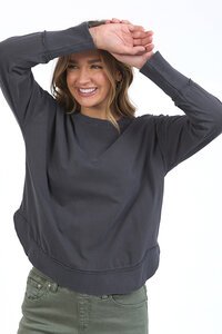 Foxwood Charcoal Farrah Long Sleeve