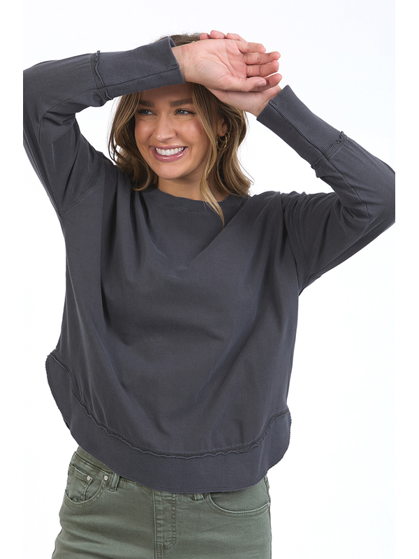 Foxwood Charcoal Farrah Long Sleeve