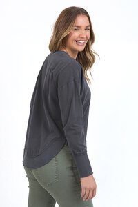 Foxwood Charcoal Farrah Long Sleeve