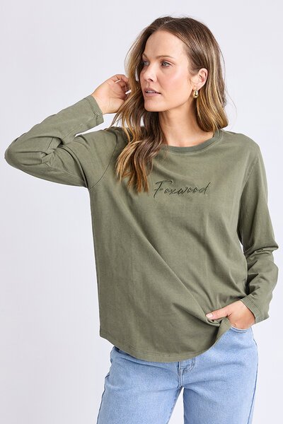 Foxwood Signature LS Tee-new-Preen