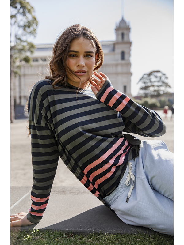 Elm Turn Back LS Tee