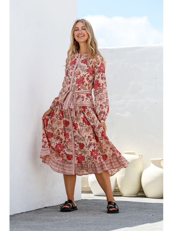 Joop + Gypsy Autumn Rhapsody Midi Dress