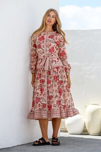Joop + Gypsy Autumn Rhapsody Midi Dress