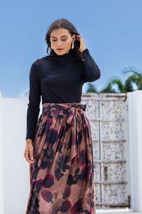 Joop + Gypsy High Neck Gather Top