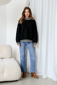 Miss Manlow Tilly Blanket Stitch Knit