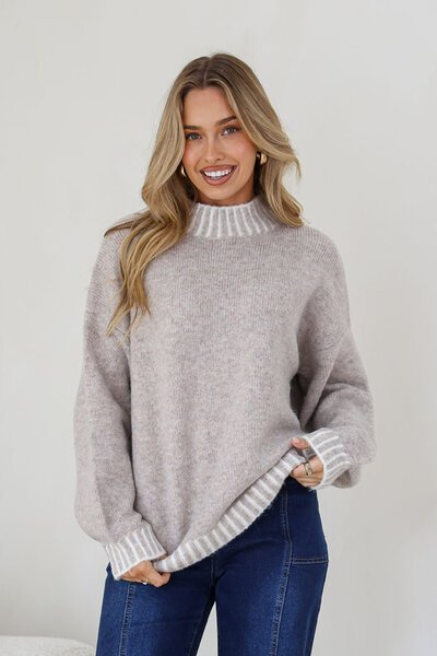 Miss Manlow Tilly Blanket Stitch Knit-new-Preen