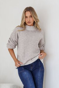 Miss Manlow Tilly Blanket Stitch Knit