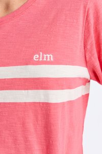 Elm Adora Long Sleeve Coral Tee