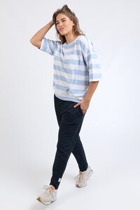 Elm Sky Mazie Block Stripe Sweat