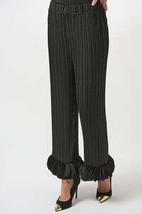 Joseph Ribkoff Georgette Wide Leg Pleated Pants