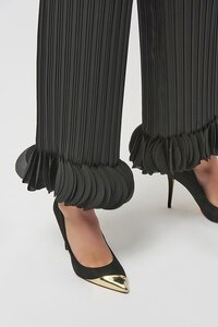 Joseph Ribkoff Georgette Wide Leg Pleated Pants