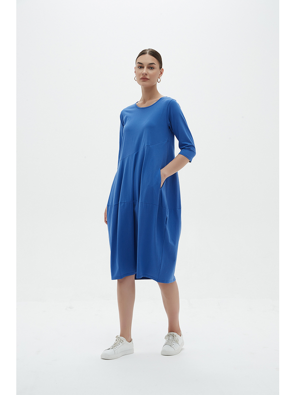 Tirelli Diagonal Seam Dress