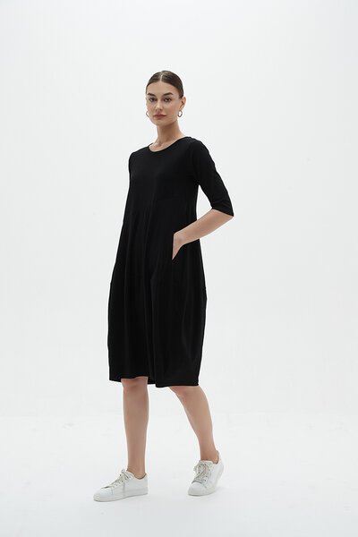 Tirelli Diagonal Seam Dress-new-Preen