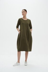 Tirelli Diagonal Seam Dress