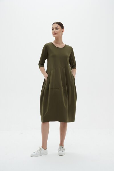 Tirelli Diagonal Seam Dress-new-Preen