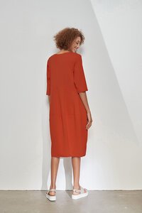 Tirelli Diagonal Seam Dress