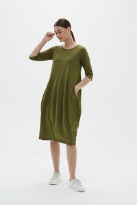 Tirelli Diagonal Seam Dress