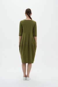 Tirelli Diagonal Seam Dress