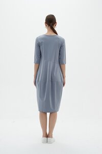 Tirelli Diagonal Seam Dress