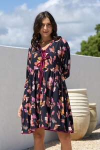 Joop + Gypsy Tie Detail Mayfair Dress