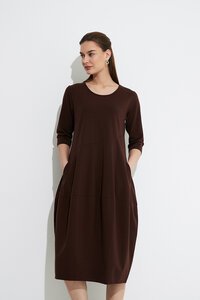 Tirelli Ovoid Diagonal Sleeve Dress
