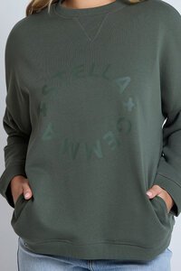 Stella + Gemma Moss Newport Pocket Crew