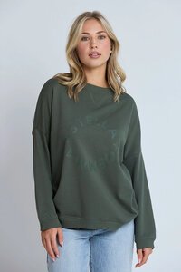 Stella + Gemma Moss Newport Pocket Crew