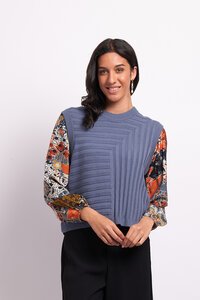 Preen Merino Stepped Vest