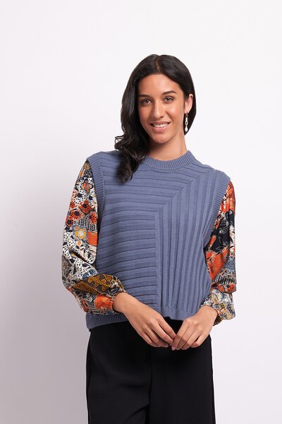 Preen Merino Stepped Vest-new-Preen