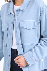 Elm Poppy Fleece Shacket