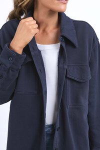 Elm Poppy Fleece Shacket