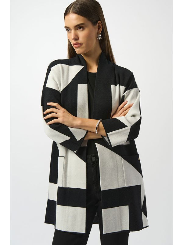 Joseph Ribkoff Jacquard Sweater Knit
