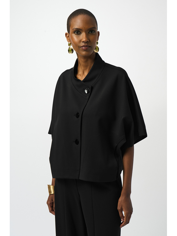 Joseph Ribkoff Heavy Knit Boxy Jacket