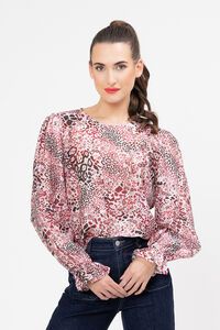 Seeking Lola Wild Cherry Patti Top